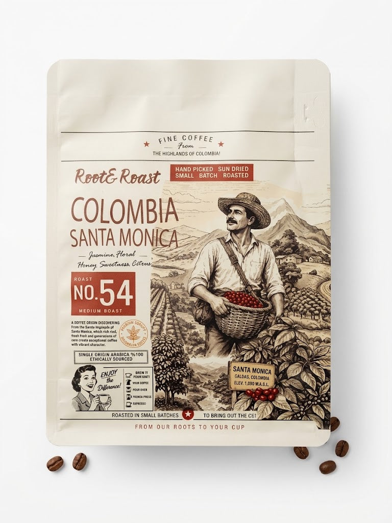 Colombia Santa Monica – Whole Bean Coffee | ROOT & ROAST